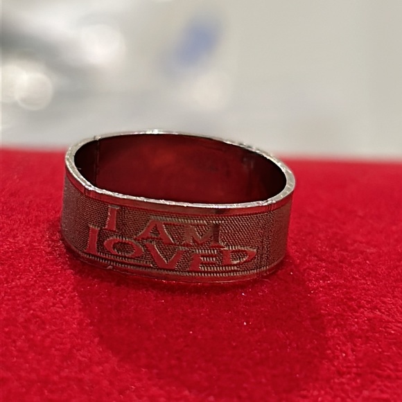 Sterling Silver “I AM LOVED” vintage ring! 🥰 - Picture 1 of 13